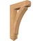 Ekena Millwork Thorton Arts & Crafts Smooth Bracket, Western Red Cedar, 5 1/2"W x 26"D x 38"H BKT06X26X38THR03SWR - alternate 1
